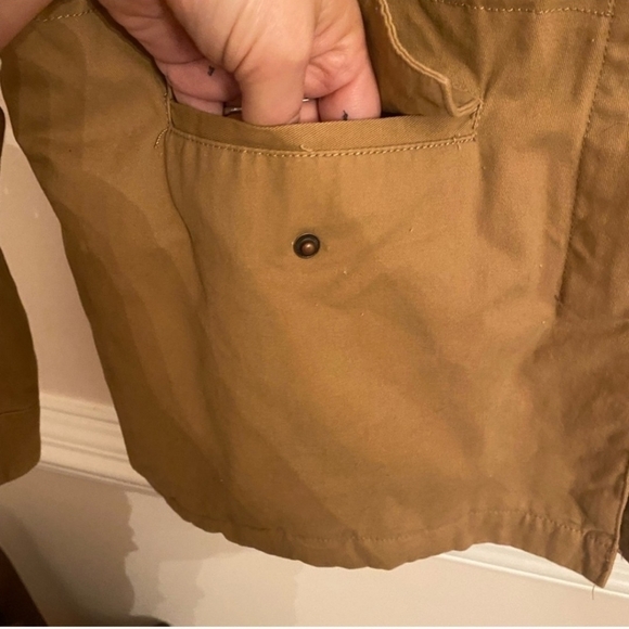 Tan Thread & Supply Roasted Pecan Utility Snap Jacket - Picture 7 of 7